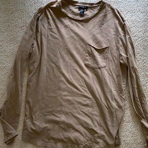 MENS FOREVER 21 long sleeve crew neck